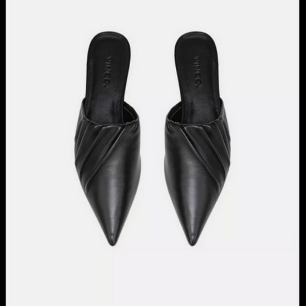 💋 New VINCE lamb leather flats / mules